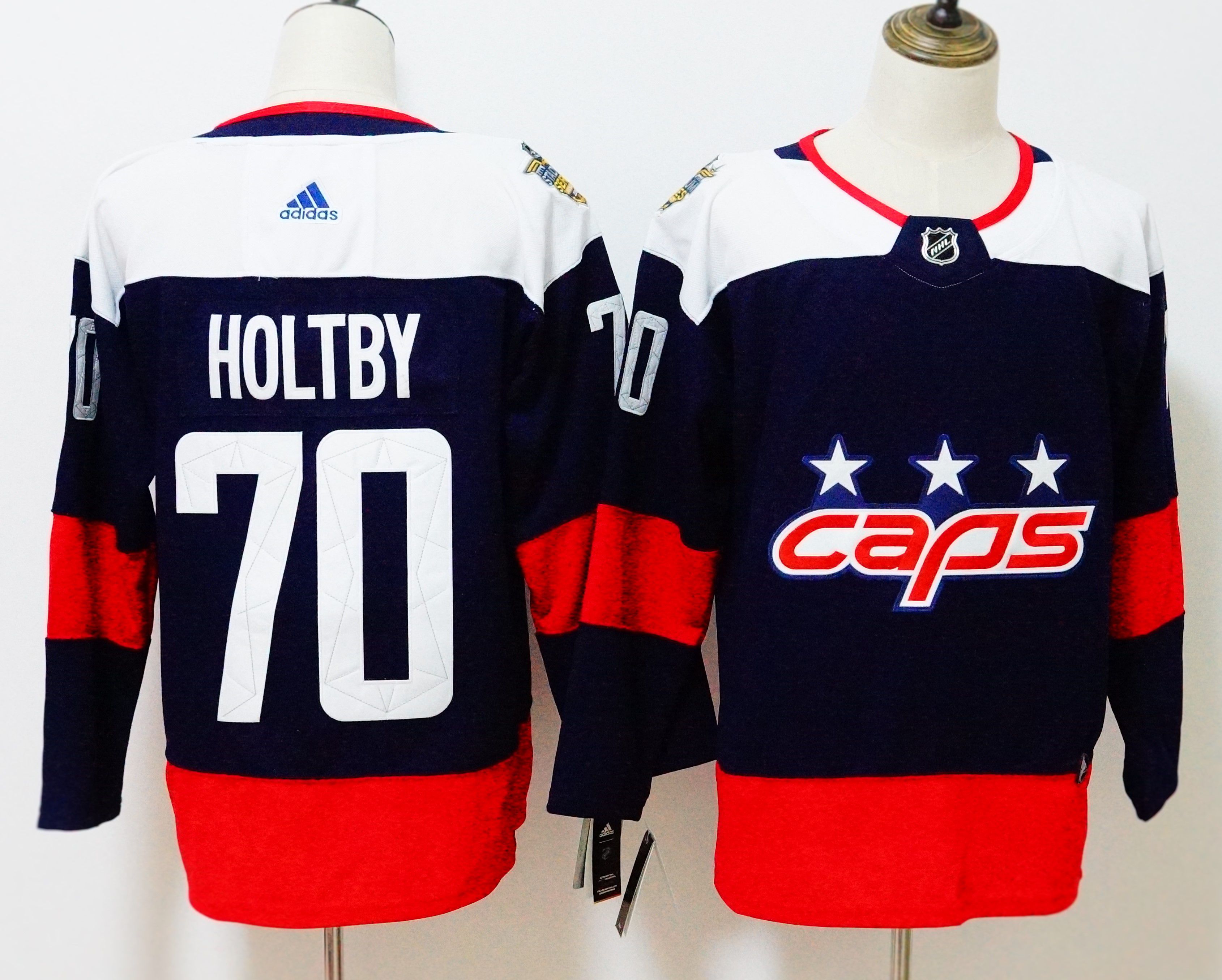 Men Washington Capitals #70 Holtby Blue Hockey Stitched Adidas NHL Jerseys->pittsburgh penguins->NHL Jersey